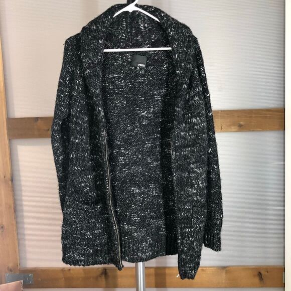 ARITZIA‎ WILFRED FREE Orme Wool Alpaca Blend Zipper Shawl Coatigan Sz XS - Picture 5 of 9